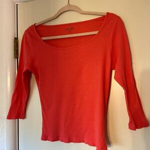 Mudd Women's Coral Top